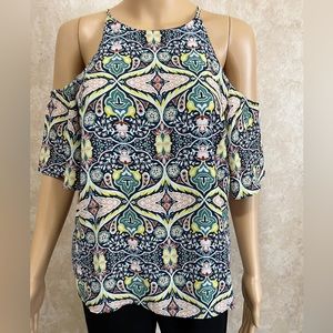 Finn&Grace women’s cold shoulders florals size xs